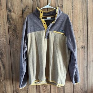 Men’s Columbia 1/4 button sweater